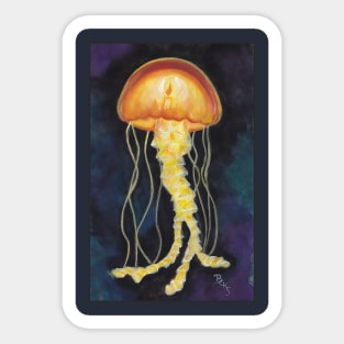 Jellyfish Lantern Sticker